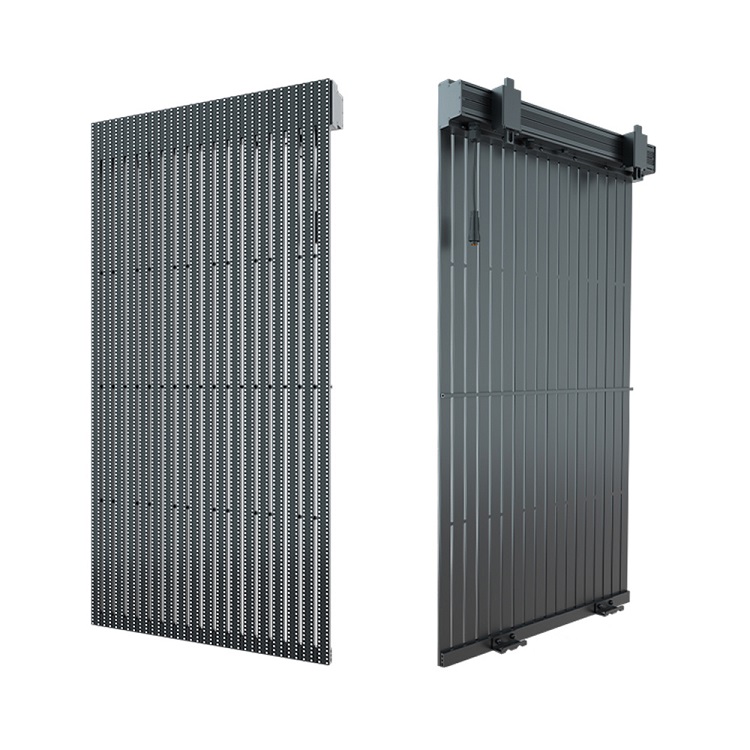 華邦瀛LED格柵屏，賦能商業(yè)廣告價值最大化