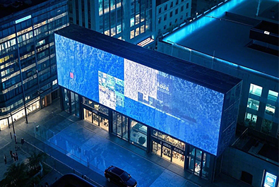 LED戶外格柵屏廠家具有哪些優(yōu)勢？